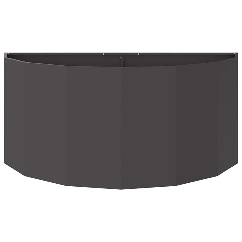 Jardinera Negro 120 X 60 X 50 Cm Acero