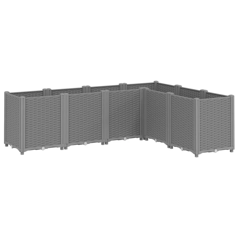 Jardinera Pp Gris Claro 160x120x53 Cm
