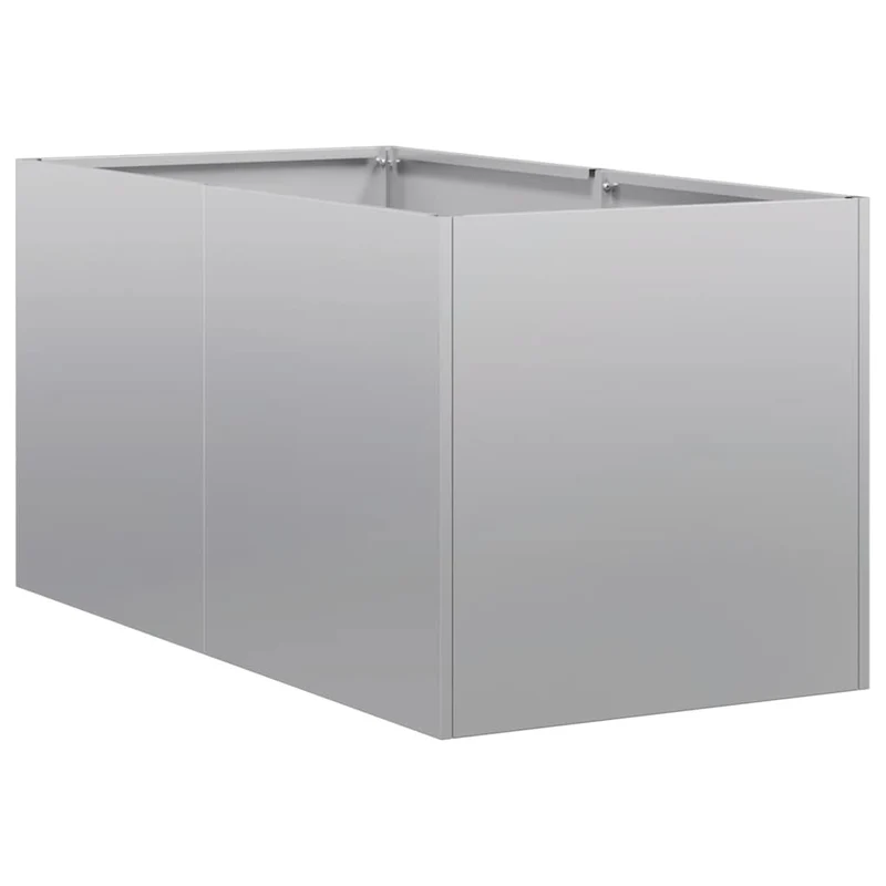 Jardinera 40x80x40 Cm De Acero Galvanizado