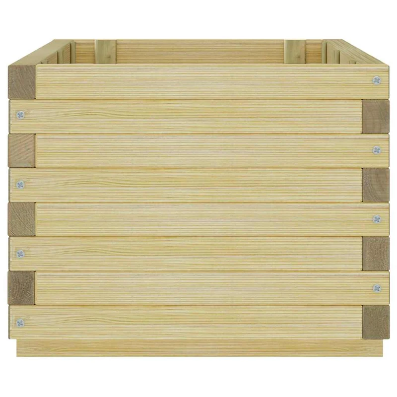Arriate Elevado Rectangular Madera 100x50x40 Cm