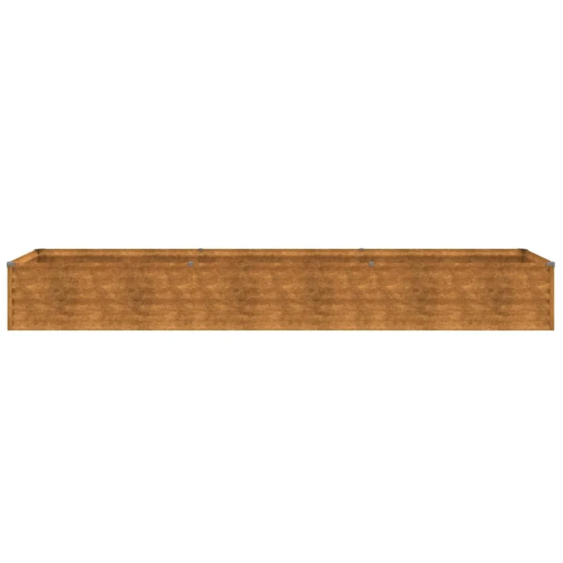 Jardinera Elevada 291x50x36 Cm De Acero Corten