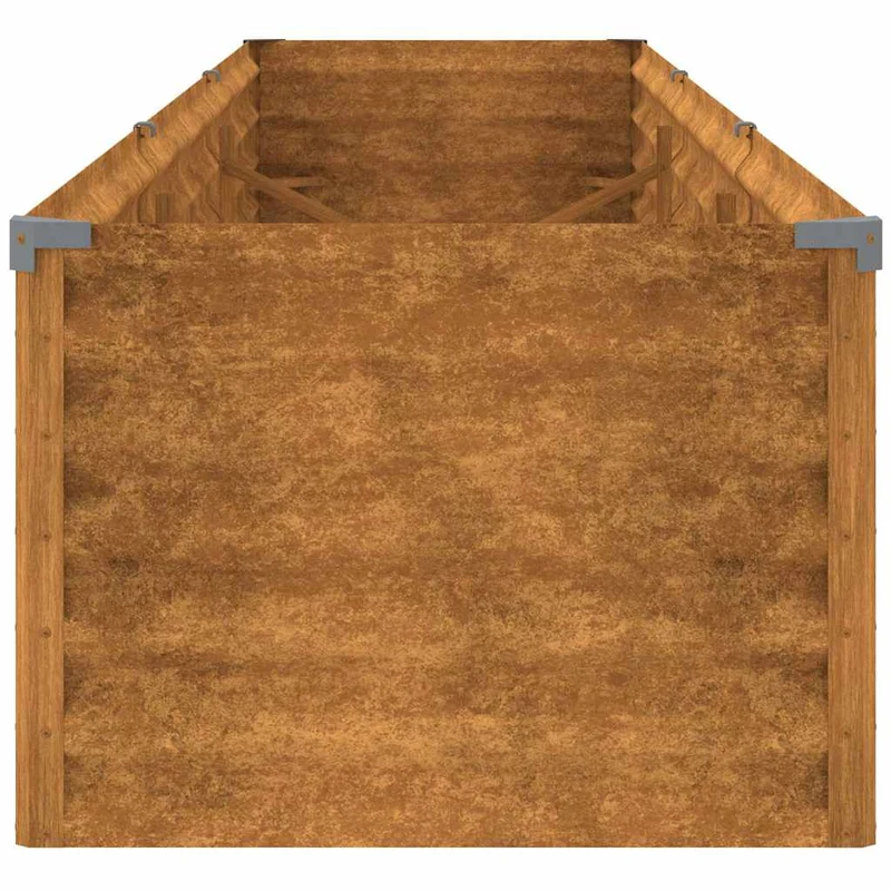 Jardinera Elevada 291x50x36 Cm De Acero Corten