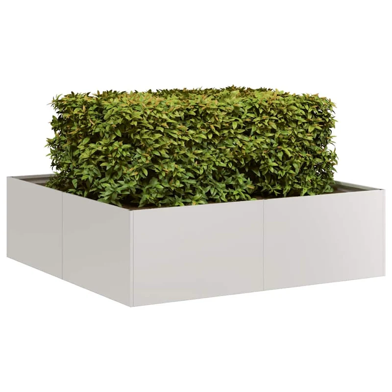 Jardinera 100x100x30 Cm Acero Inoxidable
