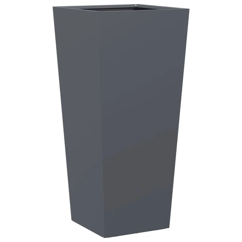 Jardinera Hexagonal Acero Antracita 35x35x75 Cm