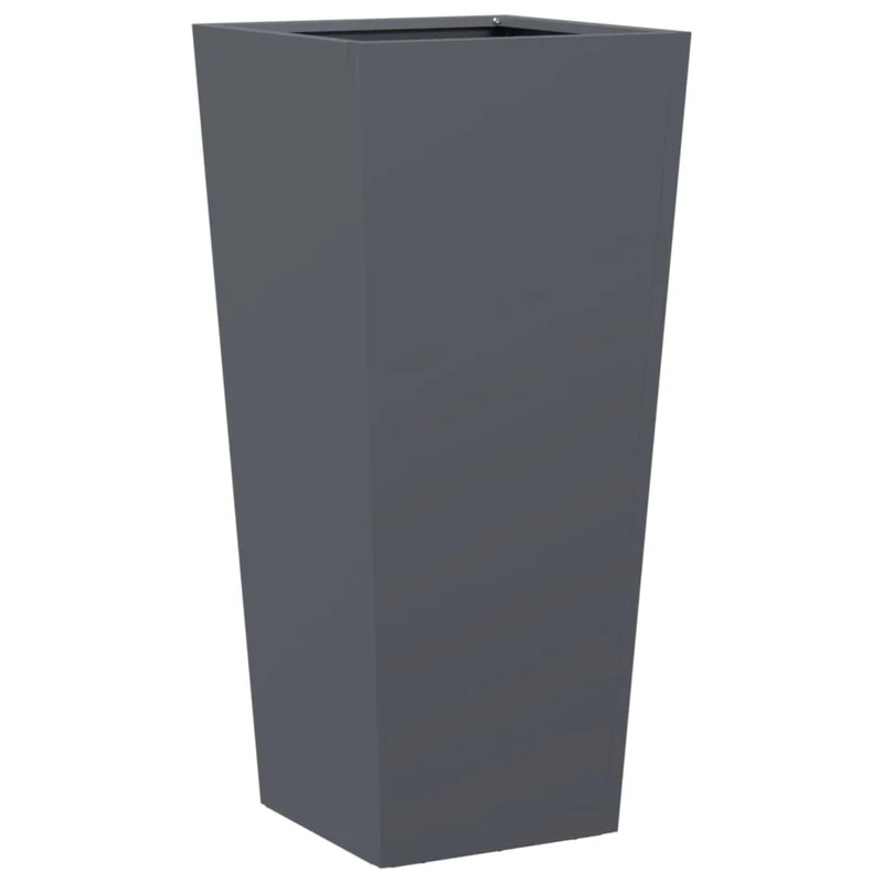 Jardinera Hexagonal Acero Antracita 35x35x75 Cm