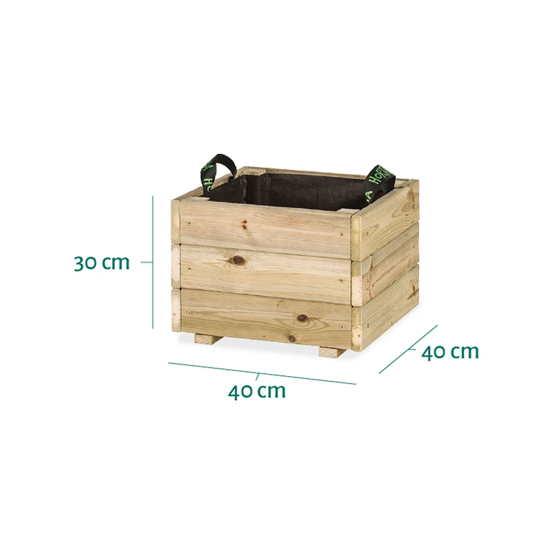 Jardinera PUN KD 40X40X30
