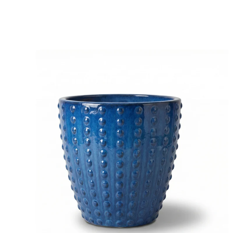Pot ATTILA 23x22cm bleu antique