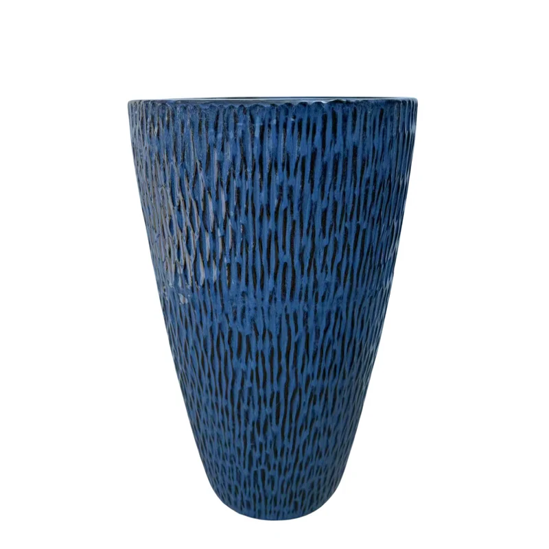 Pot PAGNOL 30x53cm bleu antique