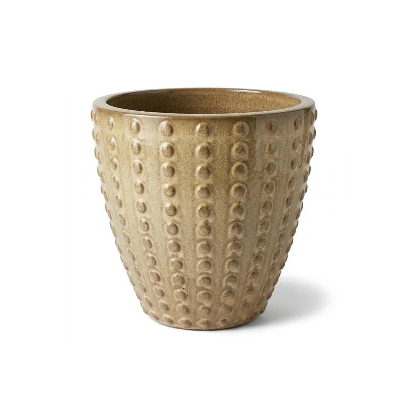 Pot ATTILA 23x22cm bronze sablé