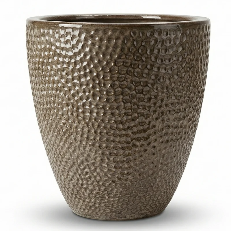 Pot CIGALINE 26x28cm bronze sablé