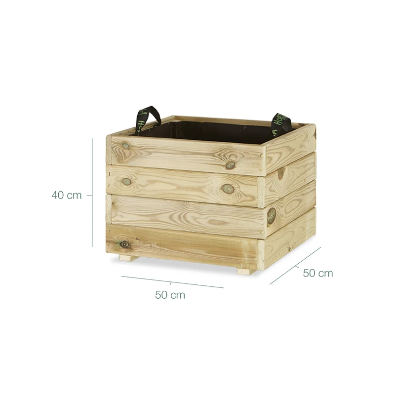 Maceta Jardinera Madera PUN. 75L