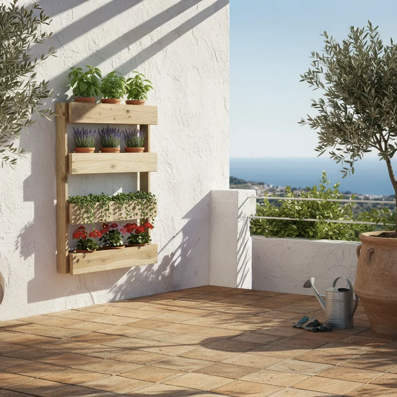 Jardinera Stand Line WALL 4B
