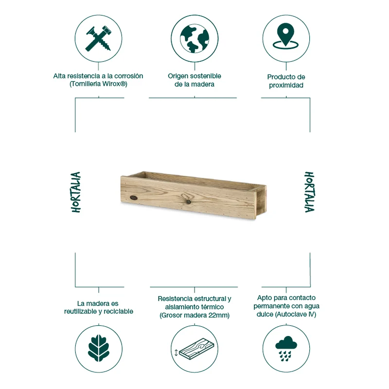 Jardinera Vertical STAND LINE 1B