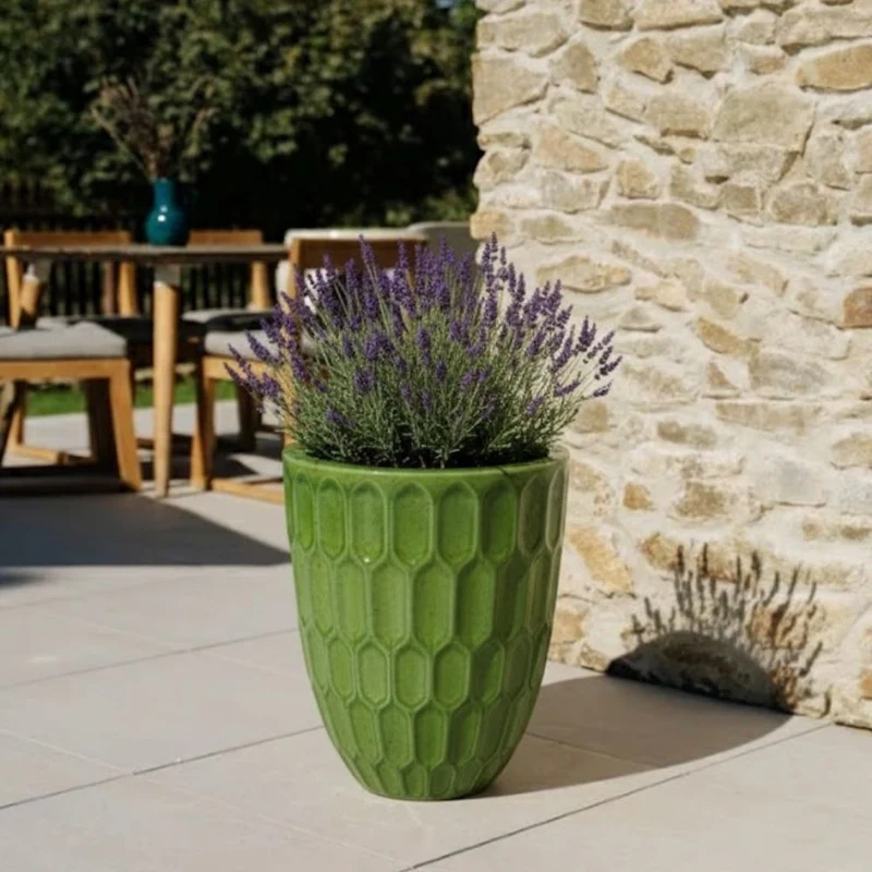 Pot DAUDET 41x55cm vert pomme