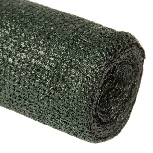 Malla Ocultación 160gr. Verde Oscuro 1x50 m