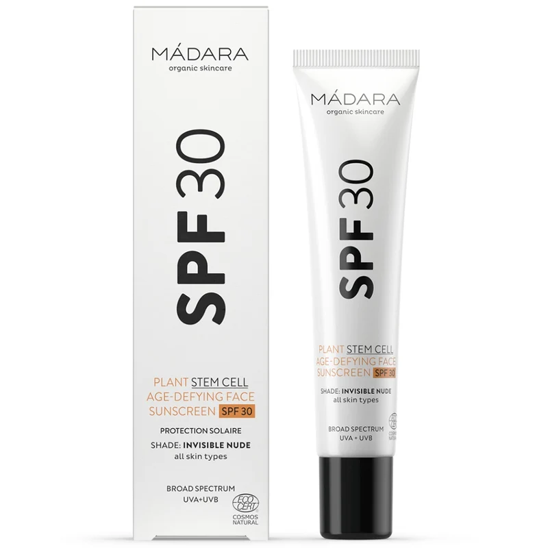 Crema facial antiedad SPF 30 Mádara 40 ml