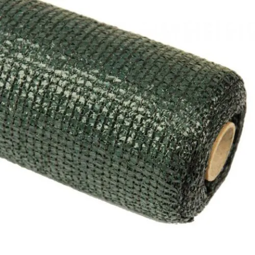 Malla Ocultación 120gr. Verde Oscuro 1x50 m