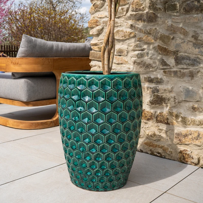 Pot VERSAILLES 38x54cm vert sapin