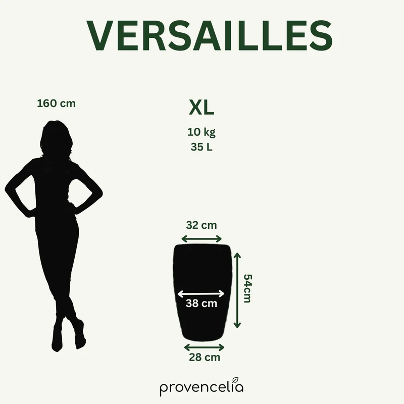 Pot VERSAILLES 38x54cm noir