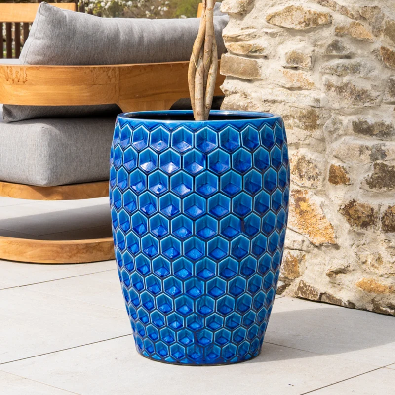 Pot VERSAILLES 38x54cm bleu