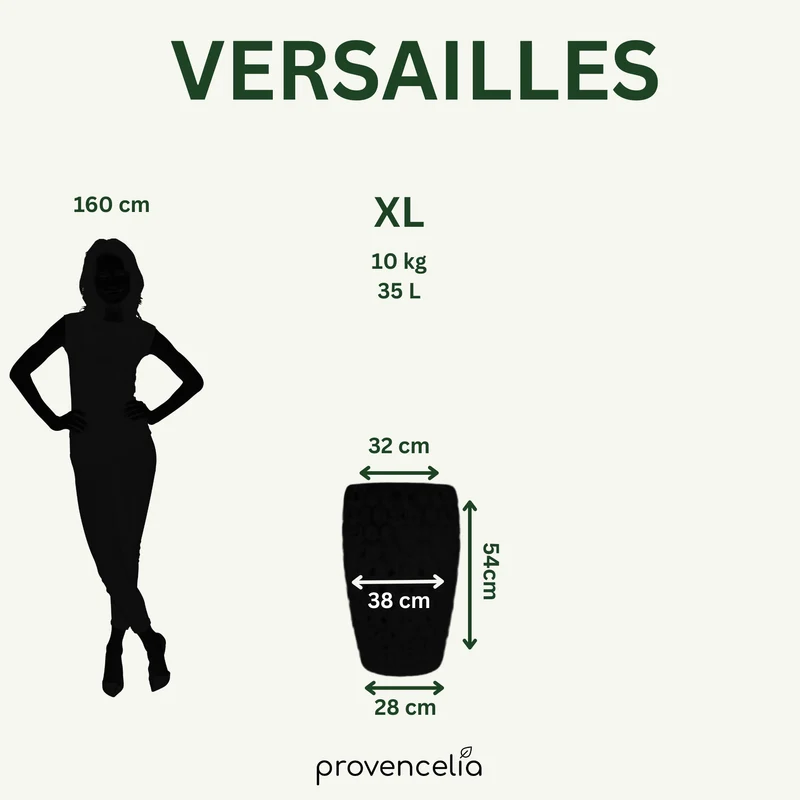 Pot VERSAILLES 38x54cm bleu