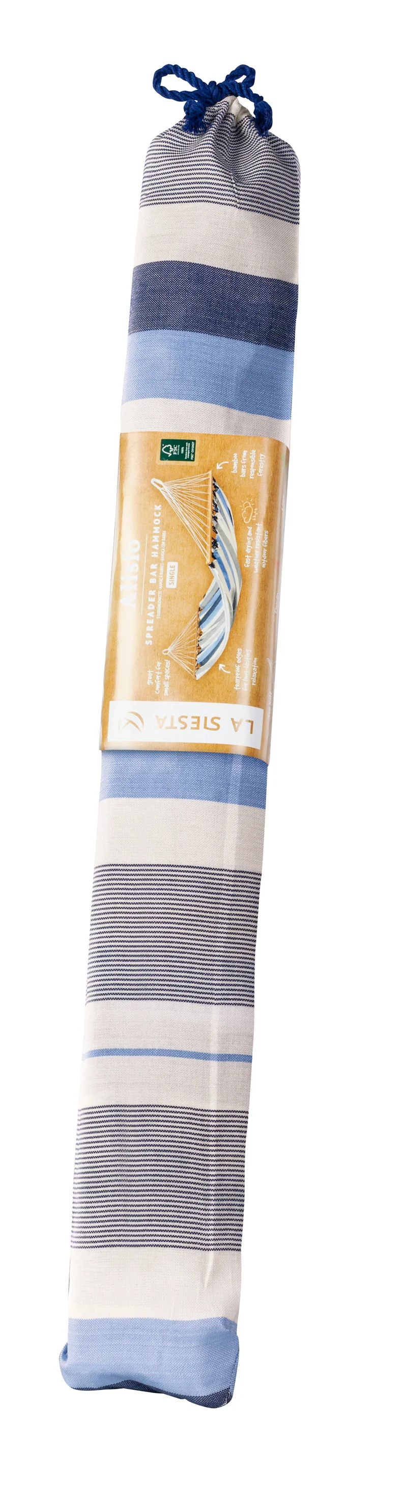 Hamaca con barra individual para jardín Alisio Sea Salt - La Siesta