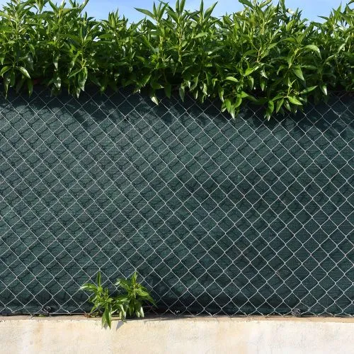 Malla Ocultación 160gr. Verde Oscuro 1x5 m
