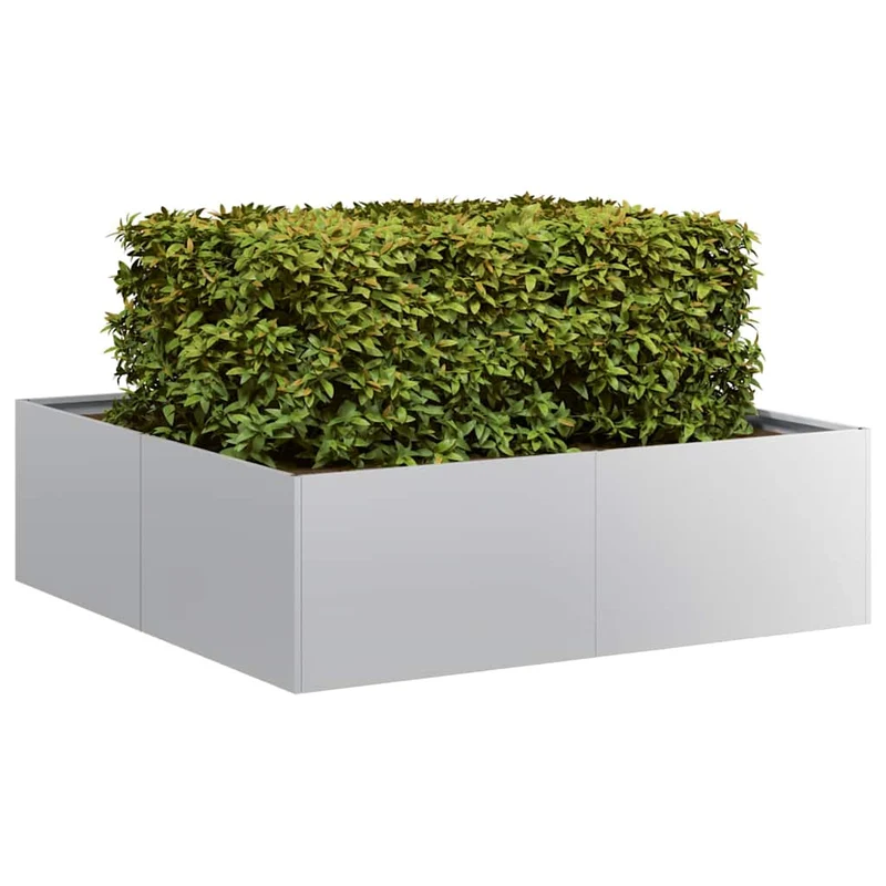 Jardinera 100x100x30 Cm De Acero Galvanizado