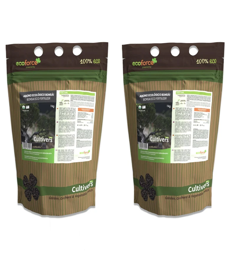 Abono Bonsai Ecológico Cultivers 20 Kg