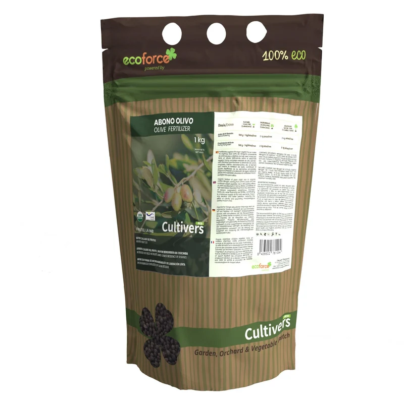 Abono Olivo Ecológico Cultivers 20 Kg