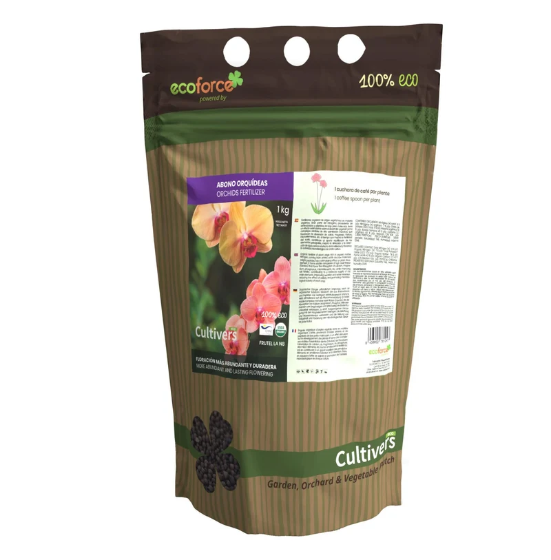 Abono Orquídeas Ecológico Cultivers 2x5kg