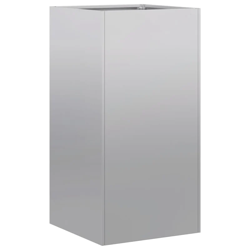 Jardinera 40x40x80 Cm De Acero Galvanizado