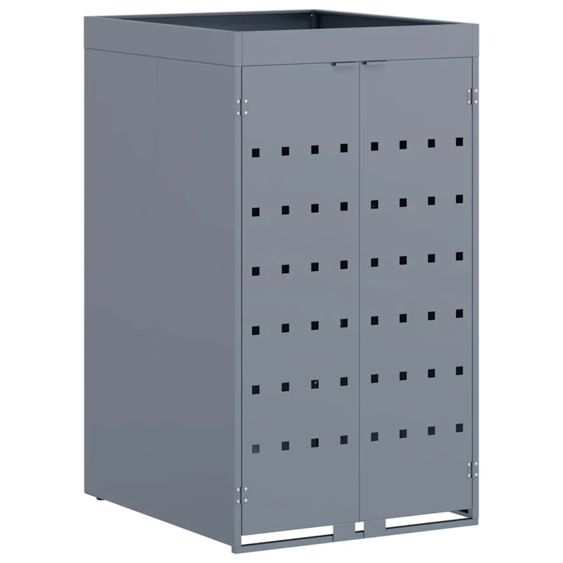 Almacenamiento Para Contenedor Rueda Con Techo Para Plantas Para Contenedor De 240l