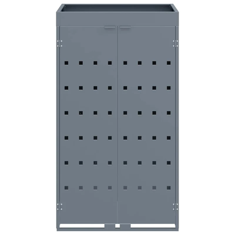 Almacenamiento Para Contenedor Rueda Con Techo Para Plantas Para Contenedor De 240l