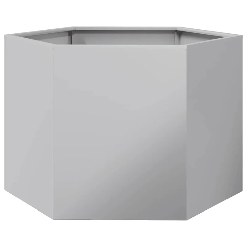 Jardinera Hexagonal Acero Galvanizado 69x60x45 Cm