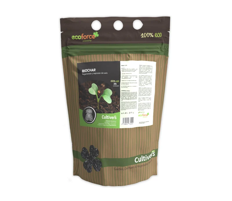 Biochar Carbón Cultivers 40 L