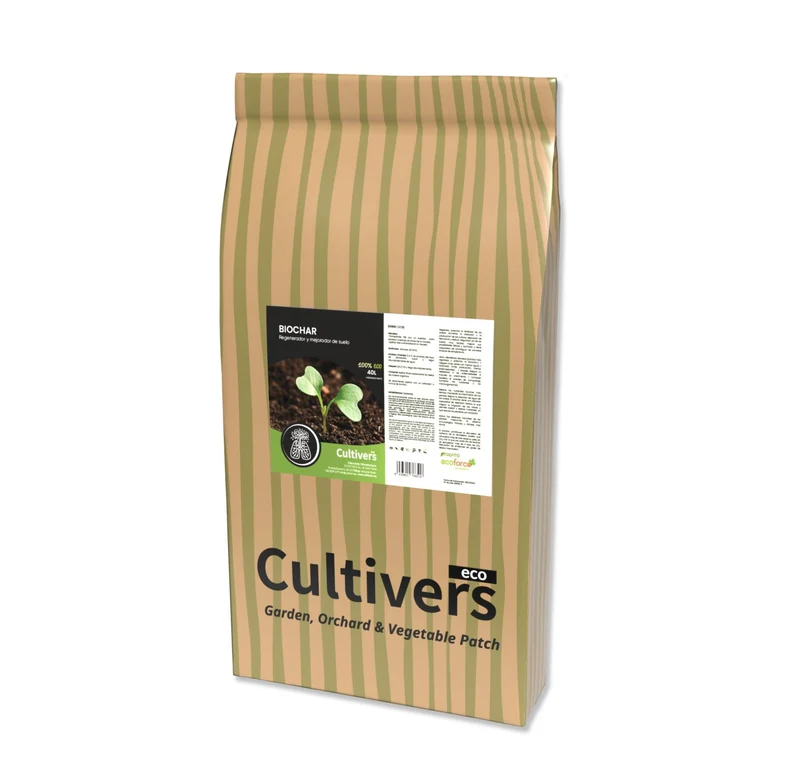 Biochar Carbón Cultivers 40 L