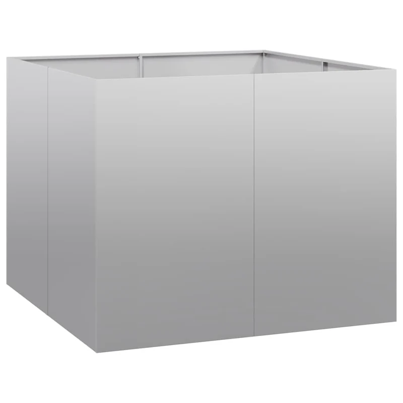 Jardinera 100x100x80 Cm De Acero Galvanizado