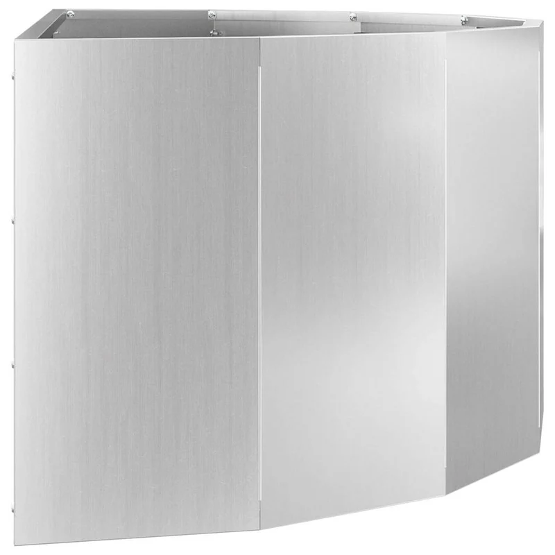 Jardinera Plateado 90 X 45 X 35 Cm Acero Galvanizado