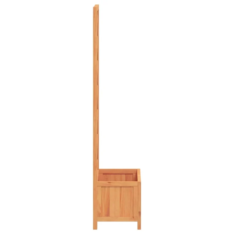 Jardinera Con Enrejado 40x30x135 Cm Madera Maciza De Abeto