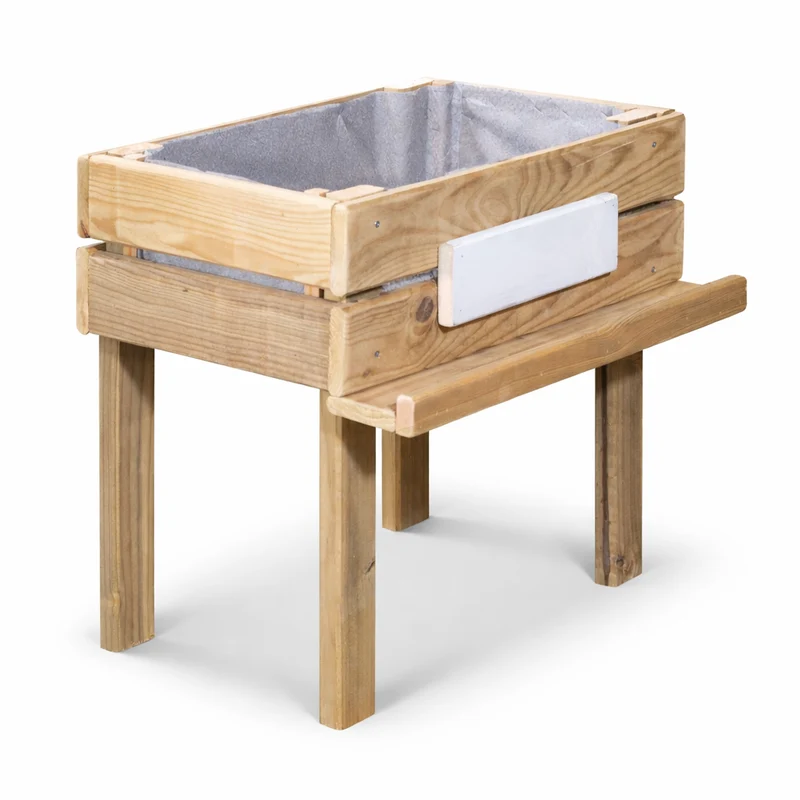 Mesa De Cultivo Kumi Profunda 20cm Vidahuerto Infantil 60x40x55 Cm.