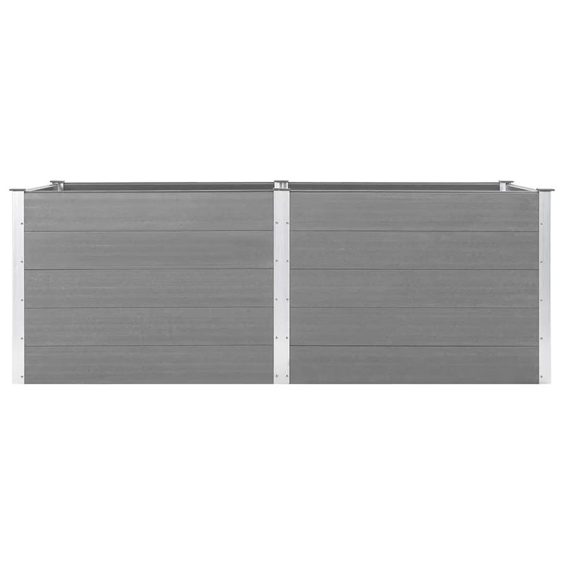 Arriate De Wpc Gris 250x100x91 Cm