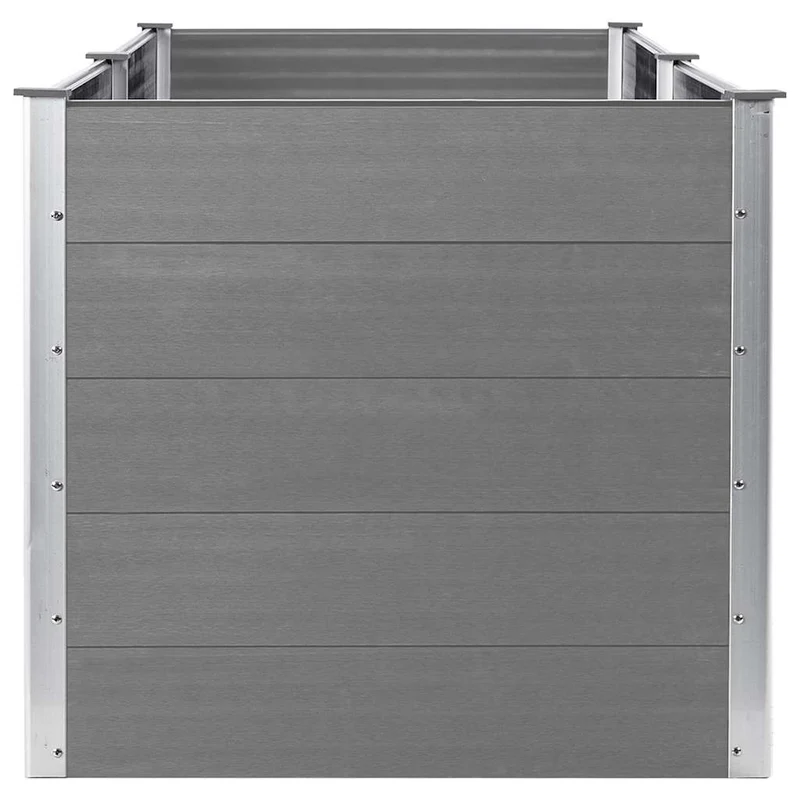 Arriate De Wpc Gris 250x100x91 Cm