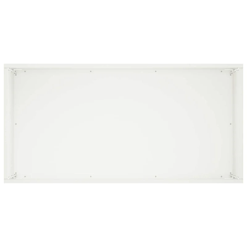 Macetero De Jardín Blanco 60 X 30 X 40 Cm