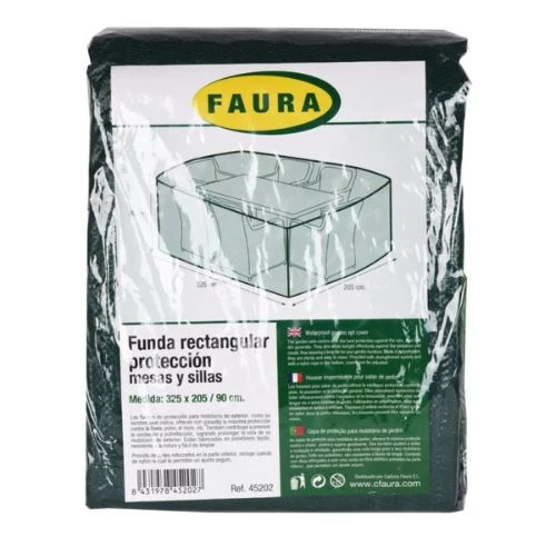 Funda 110gr. Verde Mesa Rectangular 325x205/90 cm.
