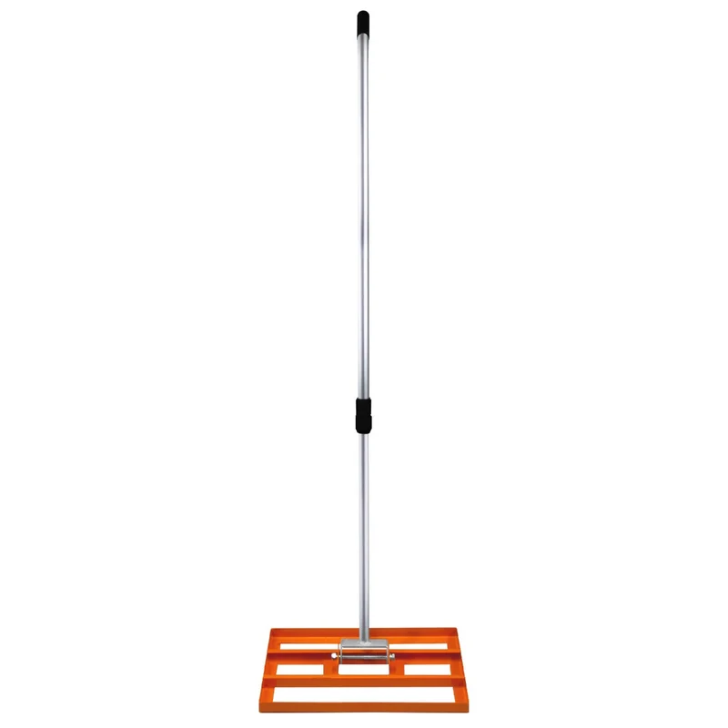 T-mech Rastrillo De Nivelación De Césped De Jardín De 50cm - Naranja
