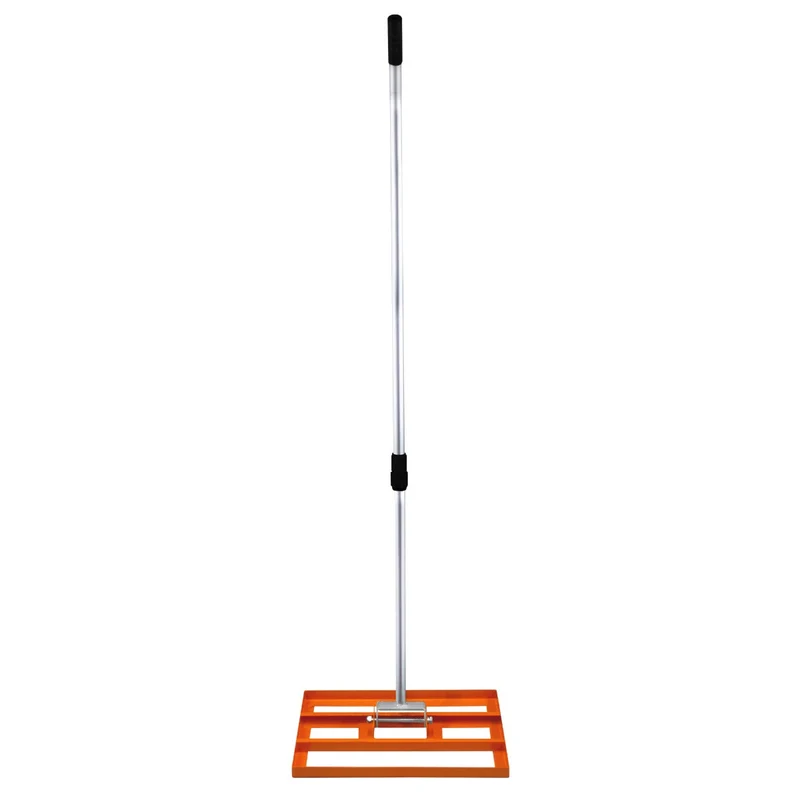 T-mech Rastrillo De Nivelación De Césped De Jardín De 50cm - Naranja