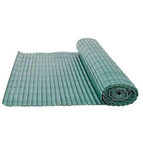 Cañizo PVC S/C 900gr. Verde 1,5x5 m