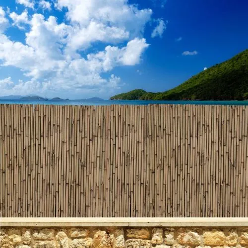Cañizo Bambú Barnizado Cosido Int. 1x3 M Novedad 2023