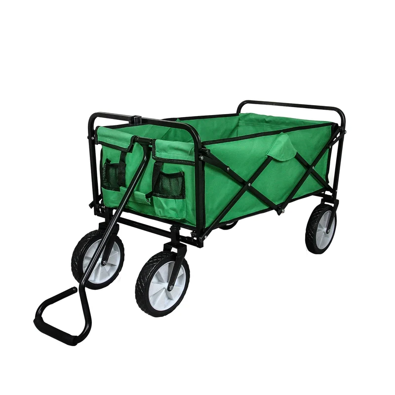 Carretilla De Jardín Plegable Para Jardinería Con Funda Impermeable